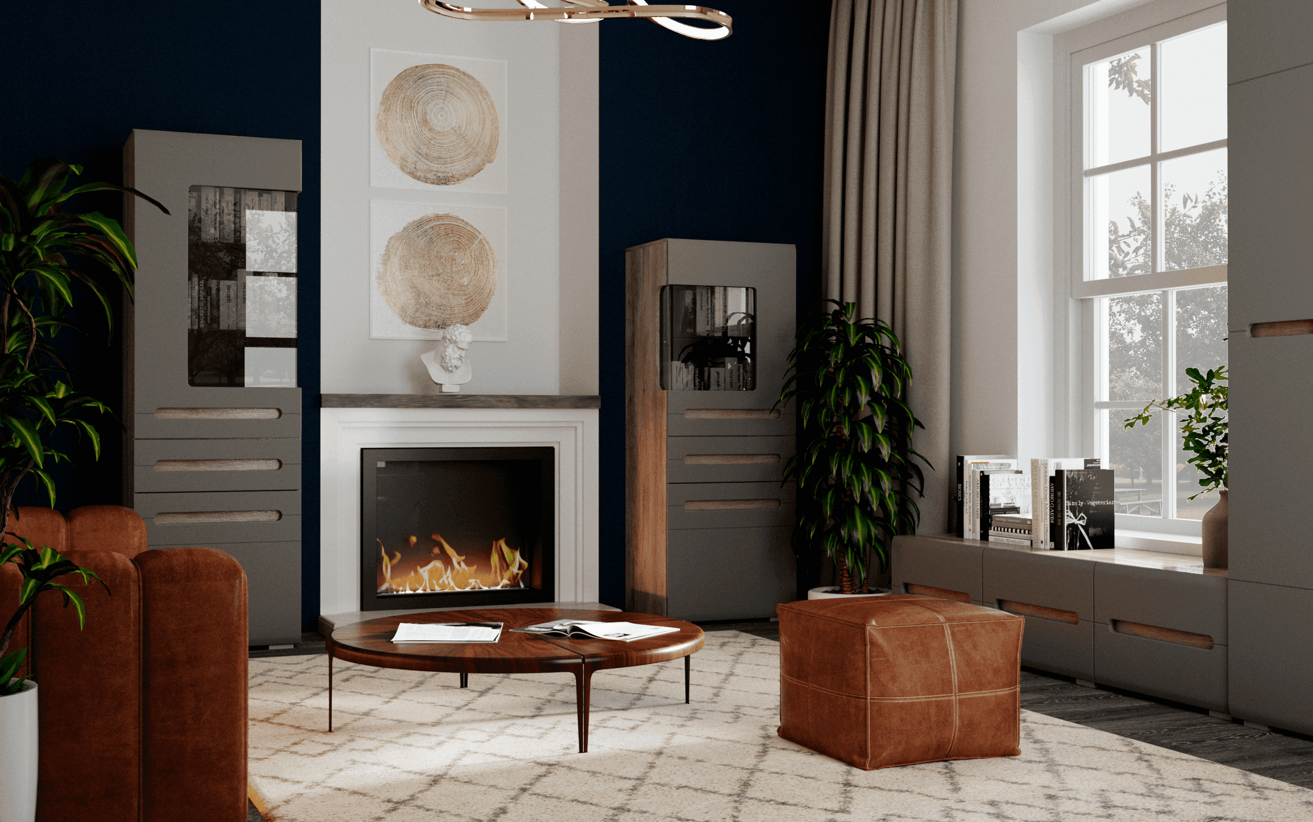 Гостиная Наоми Графит - фото 2