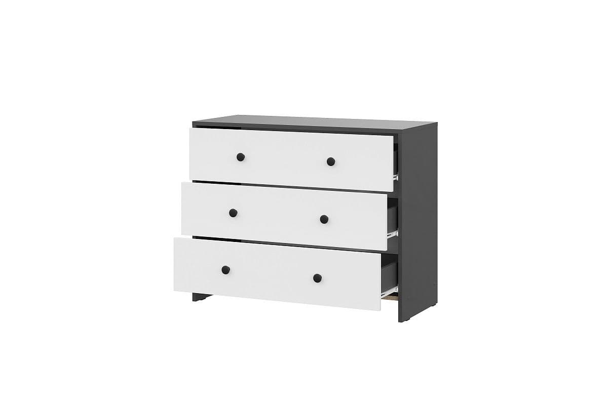 Комод 3 ящика (Дольче Графит, модульная) - фото 2