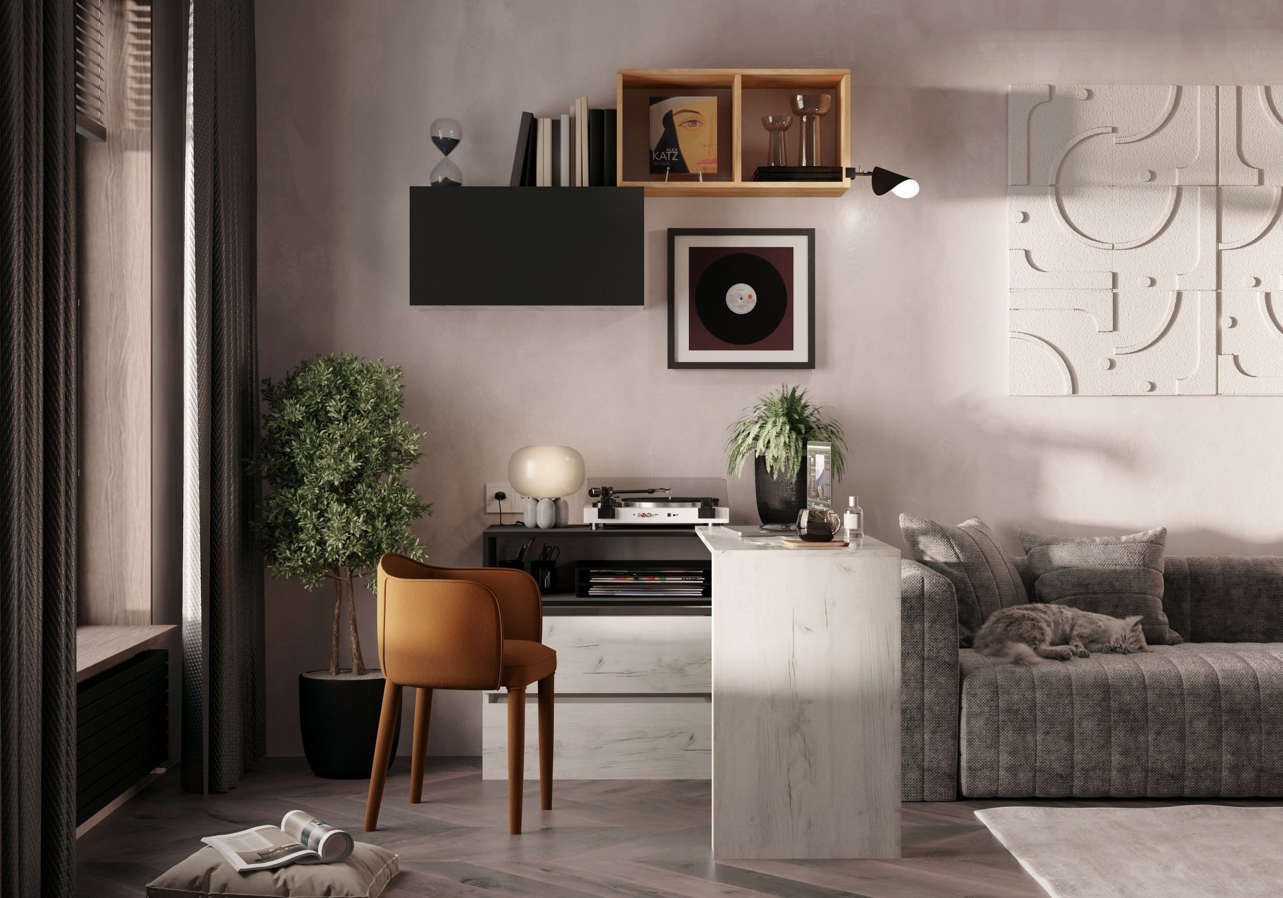 Комод сек. 5 (Кент-1, модульная) - фото 4