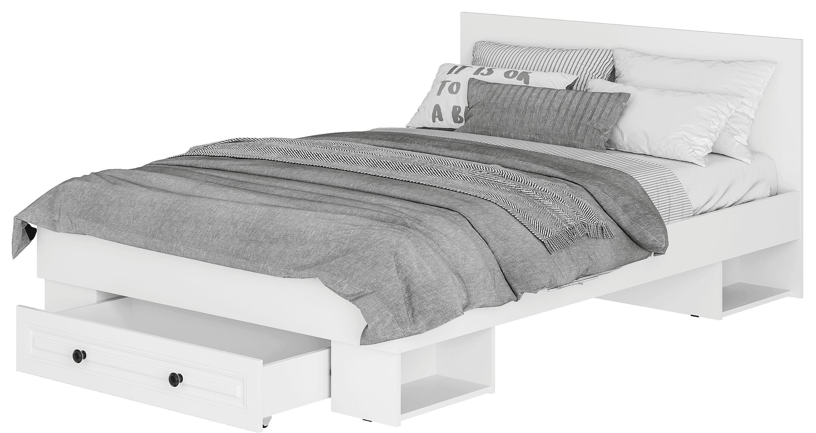 Кровать 1400 КР-11 (Софт, модульная) - фото 2