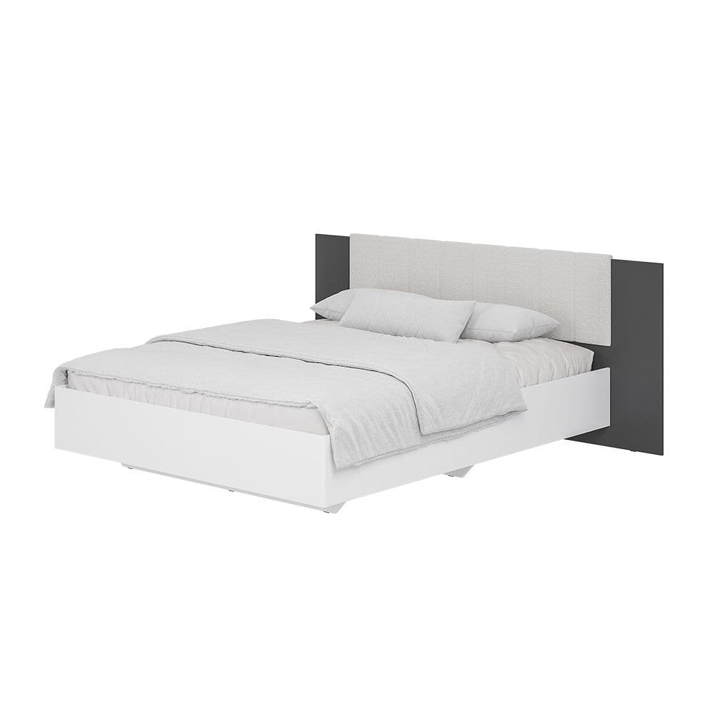 Кровать 1600 КР-18 с мягким изголовьем (Шарм, модульная)