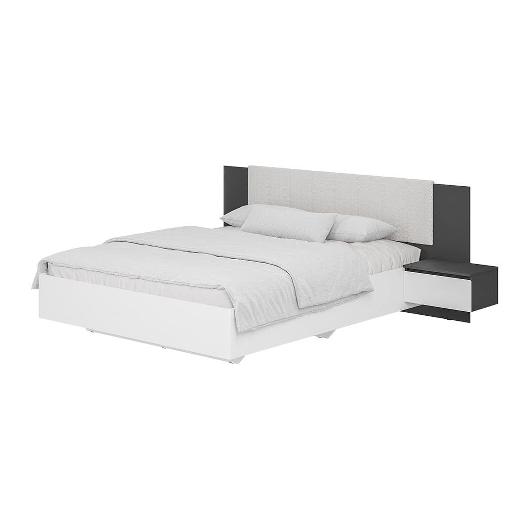 Кровать 1600 КР-18 с мягким изголовьем (Шарм, модульная) - фото 5