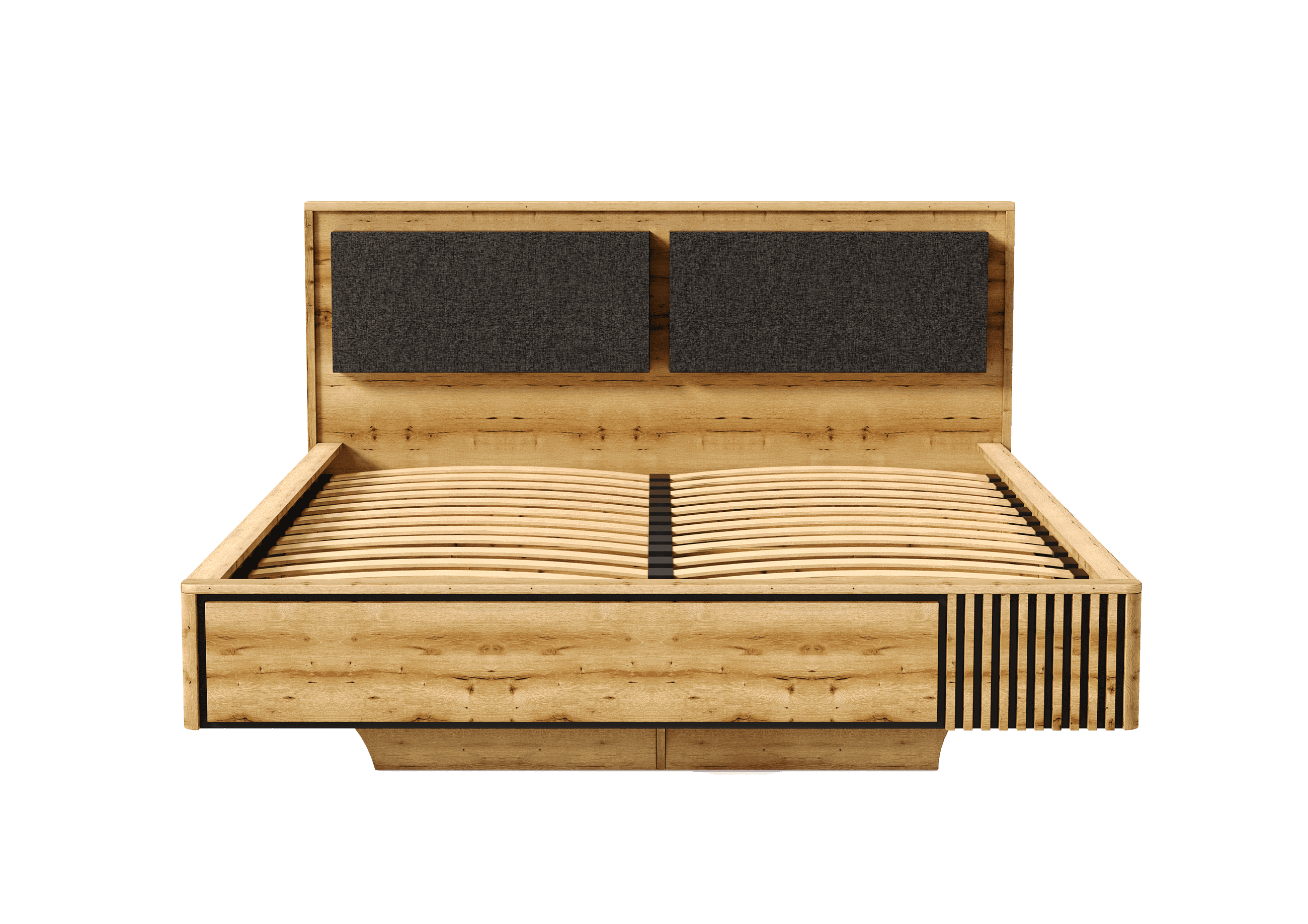 Кровать 1600 парящая сек. №12 (Аэлита, модульная) - фото 2