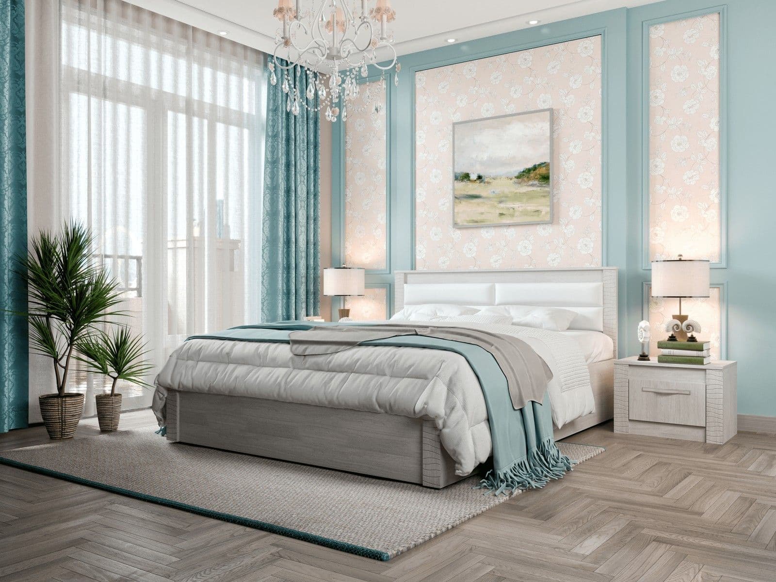 Кровать 900 КР-17 (Монако, модульная) - фото 3