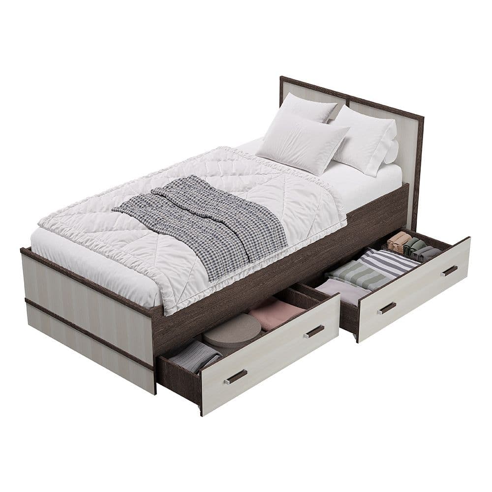 Кровать 900 LIGHT (Сакура, модульная) - фото 2