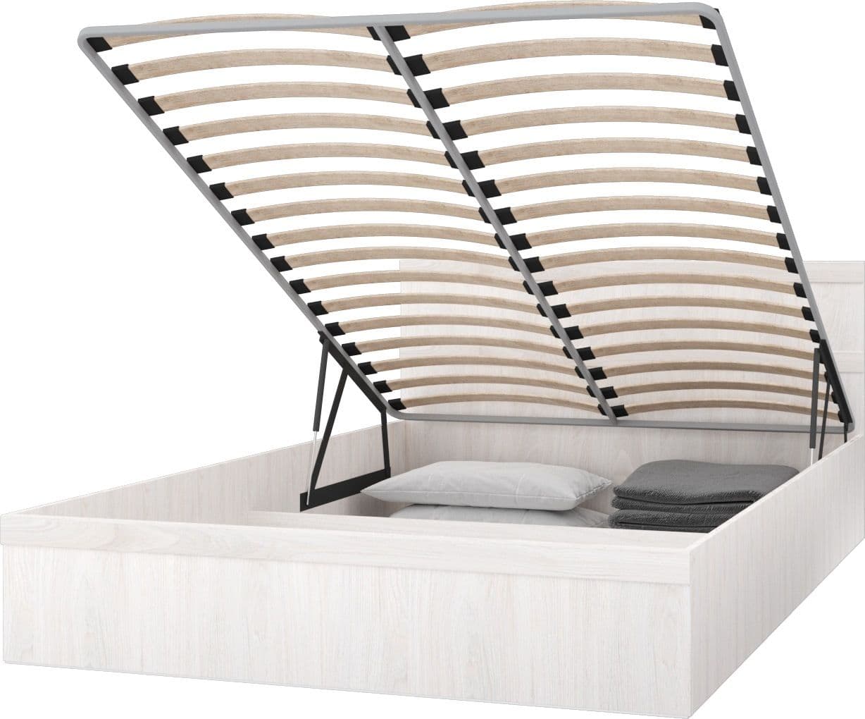 Кровать КД-1.12 с ПМ (1400) (Сабрина-2, модульная) - фото 2