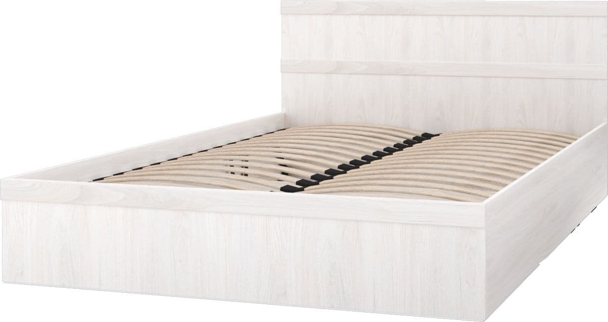 Кровать КД-1.12 с ПМ (1600) (Сабрина-2, модульная)