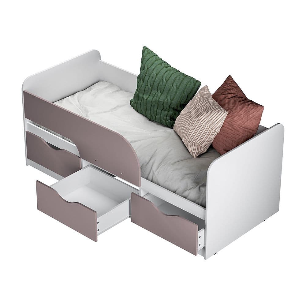 Кровать КР-22 Стандарт Шарли Пинк - фото 5