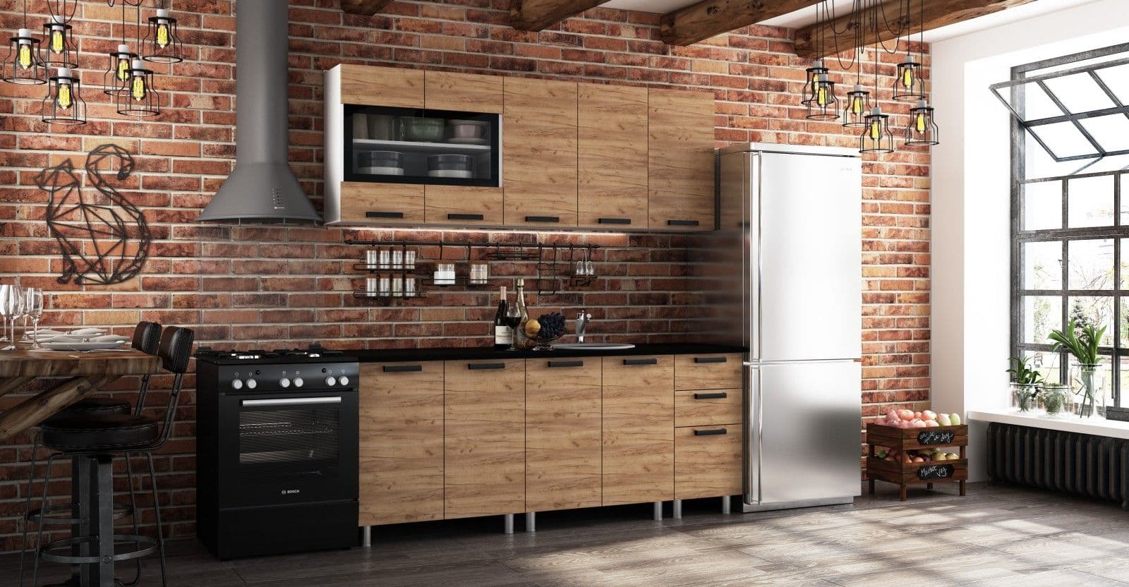 Кухня Крафт 2,0 ЛДСП