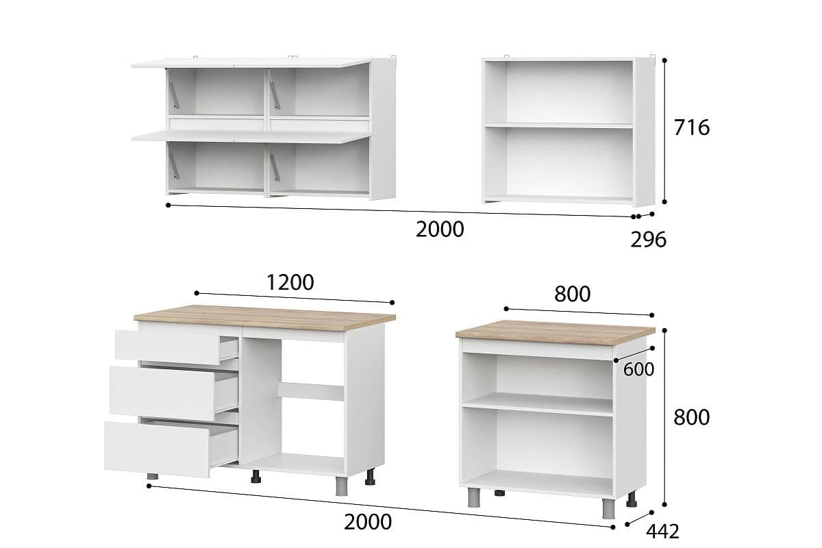 Кухня Токио 2,0 м - фото 2