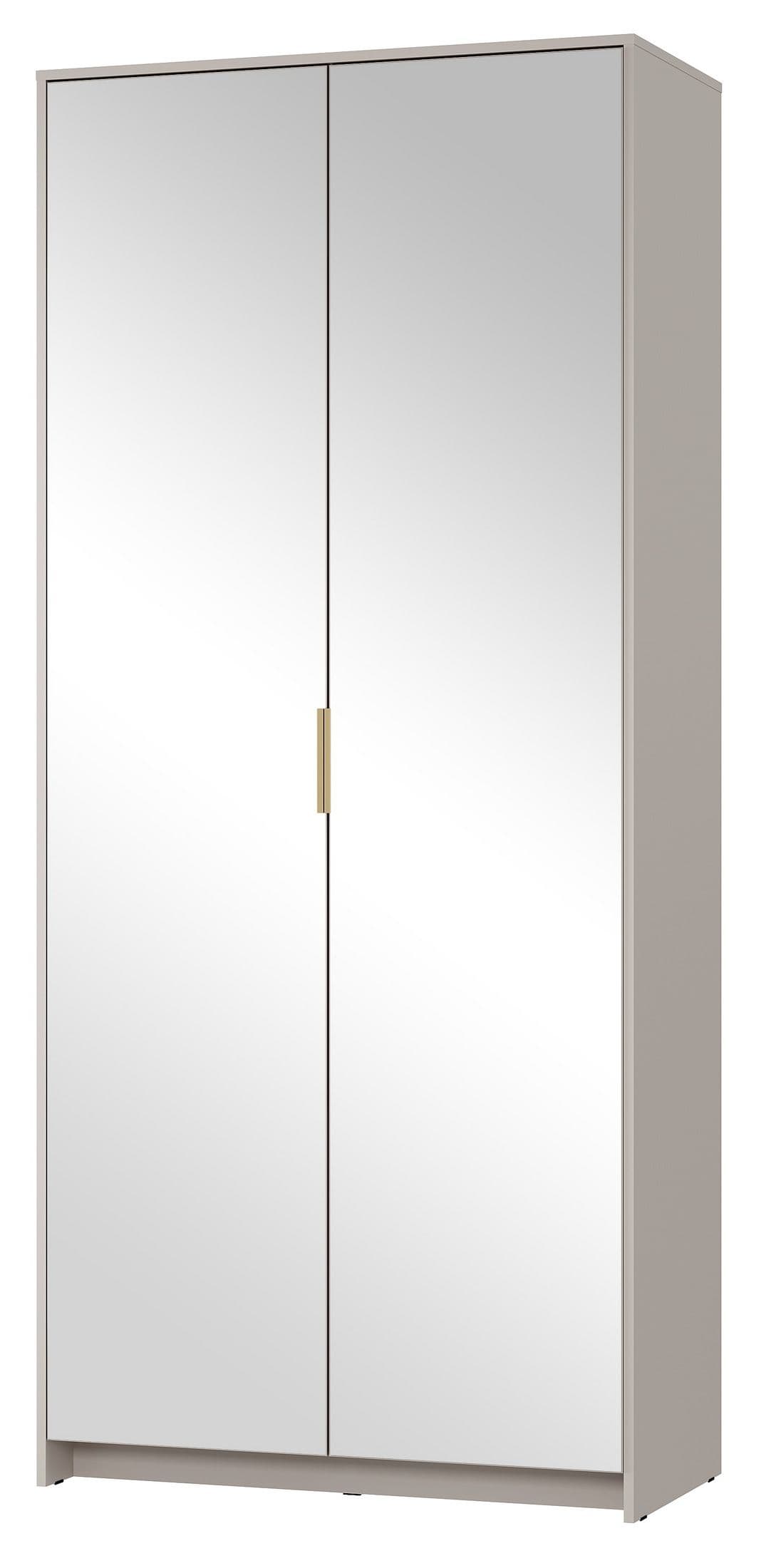 Шкаф 2-х створчатый с зеркалом ШК-05 (Пандора, модульная)