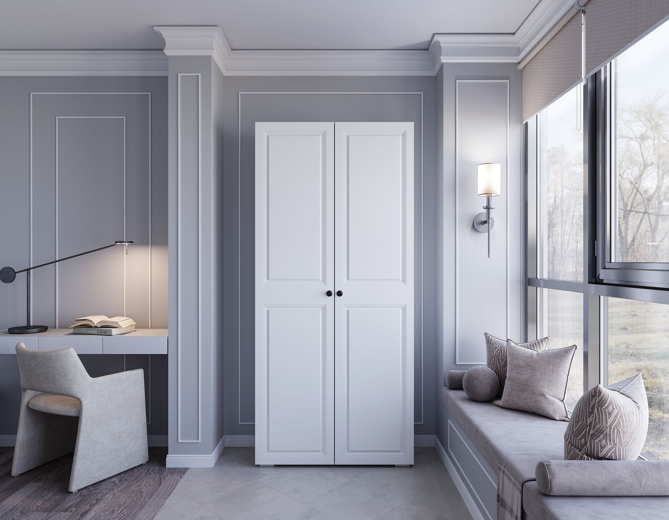 Шкаф 2-х створчатый ШК-02 (Софт, модульная) - фото 5