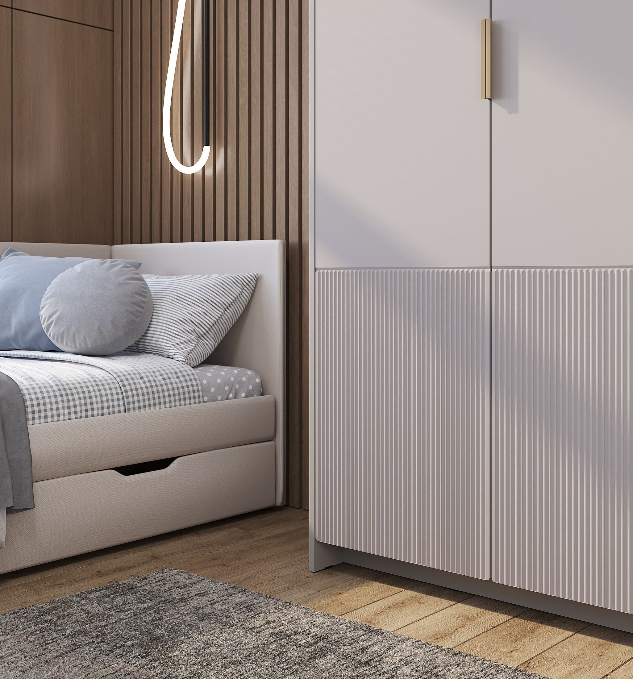 Шкаф 3-х створчатый ШК-06 (Пандора, модульная) - фото 5