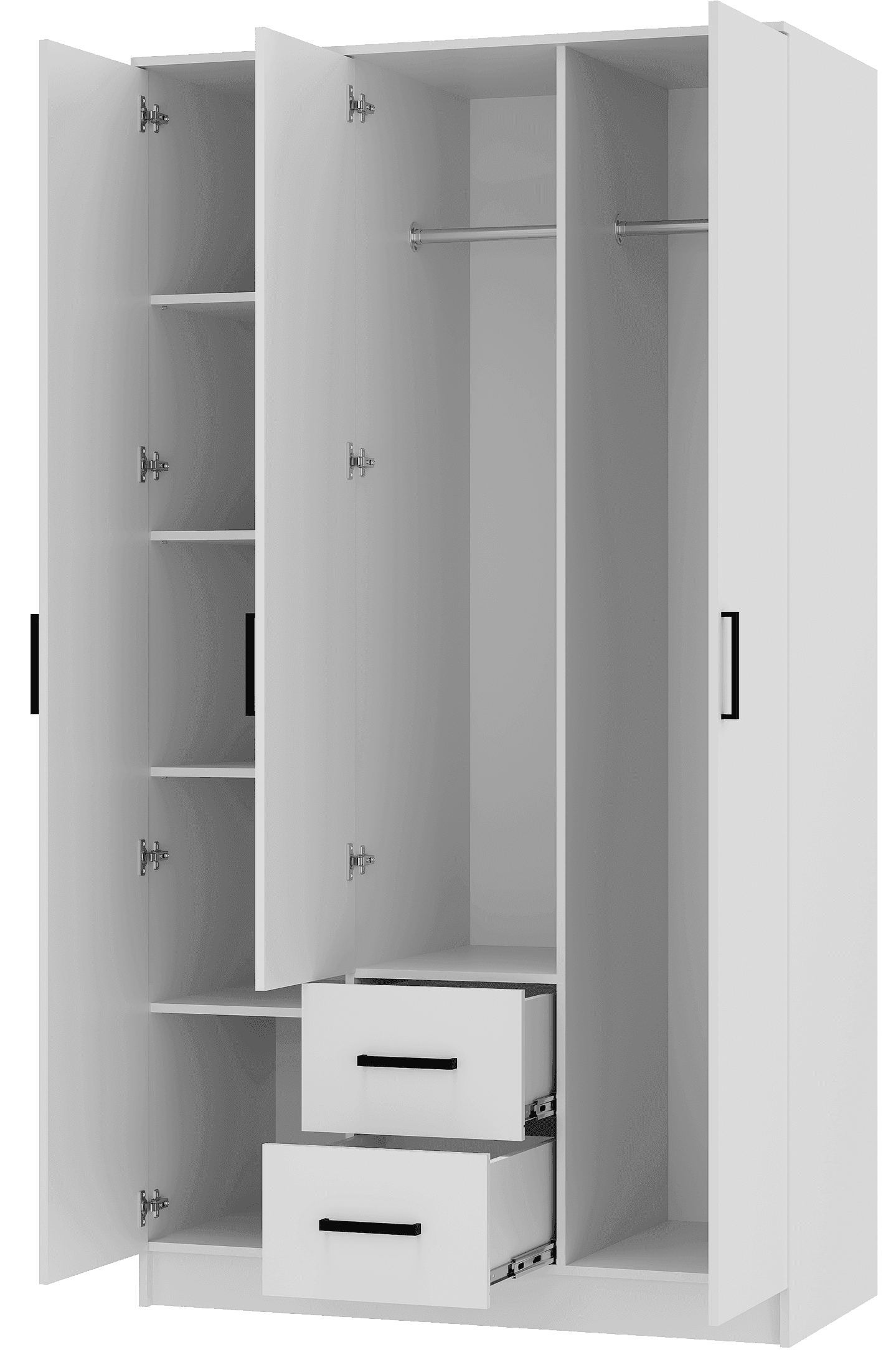 Шкаф 3-х створчатый ШК-09 (Фьюжн, модульная) - фото 2