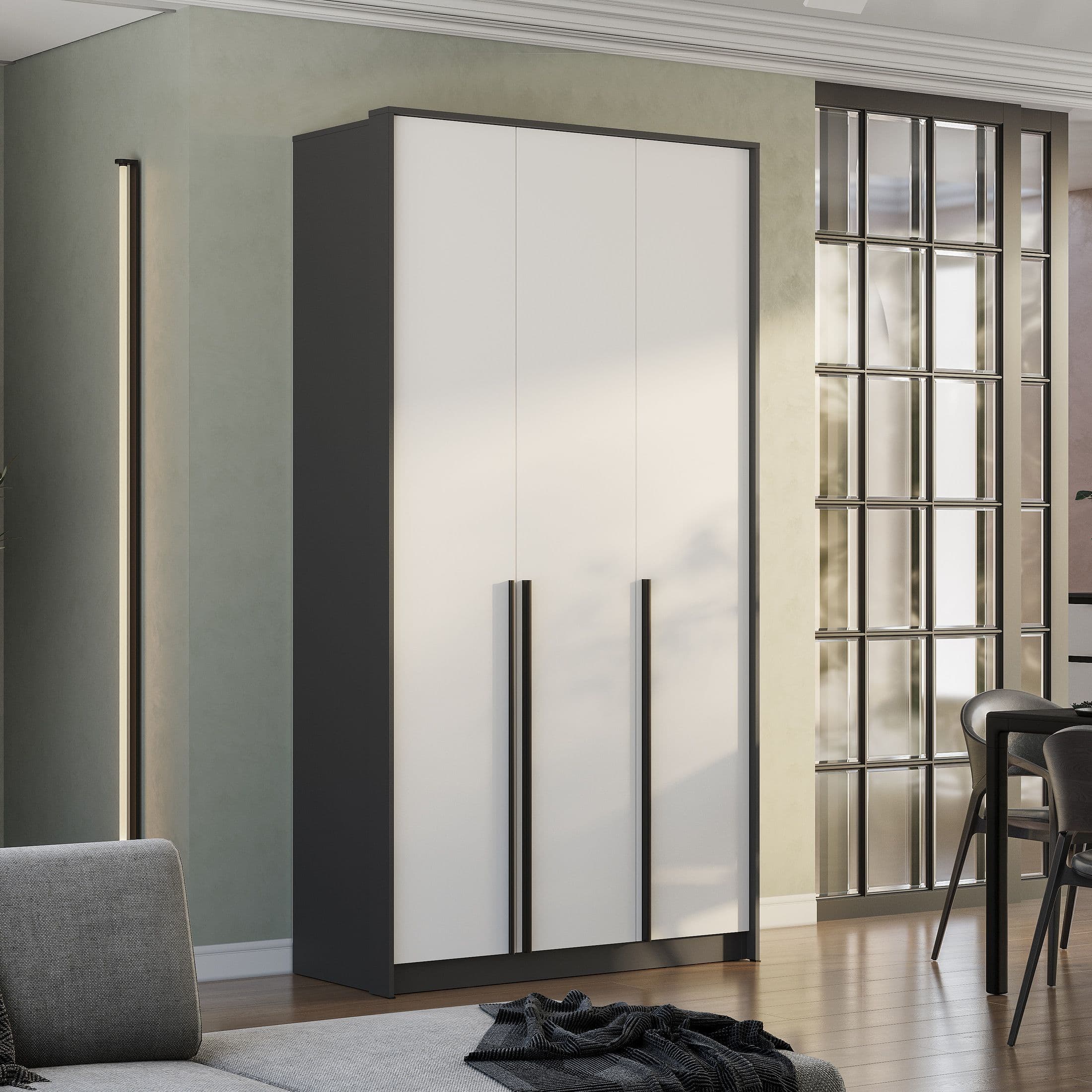 Шкаф 3-х створчатый ШК-10 (Шарм, модульная) - фото 3