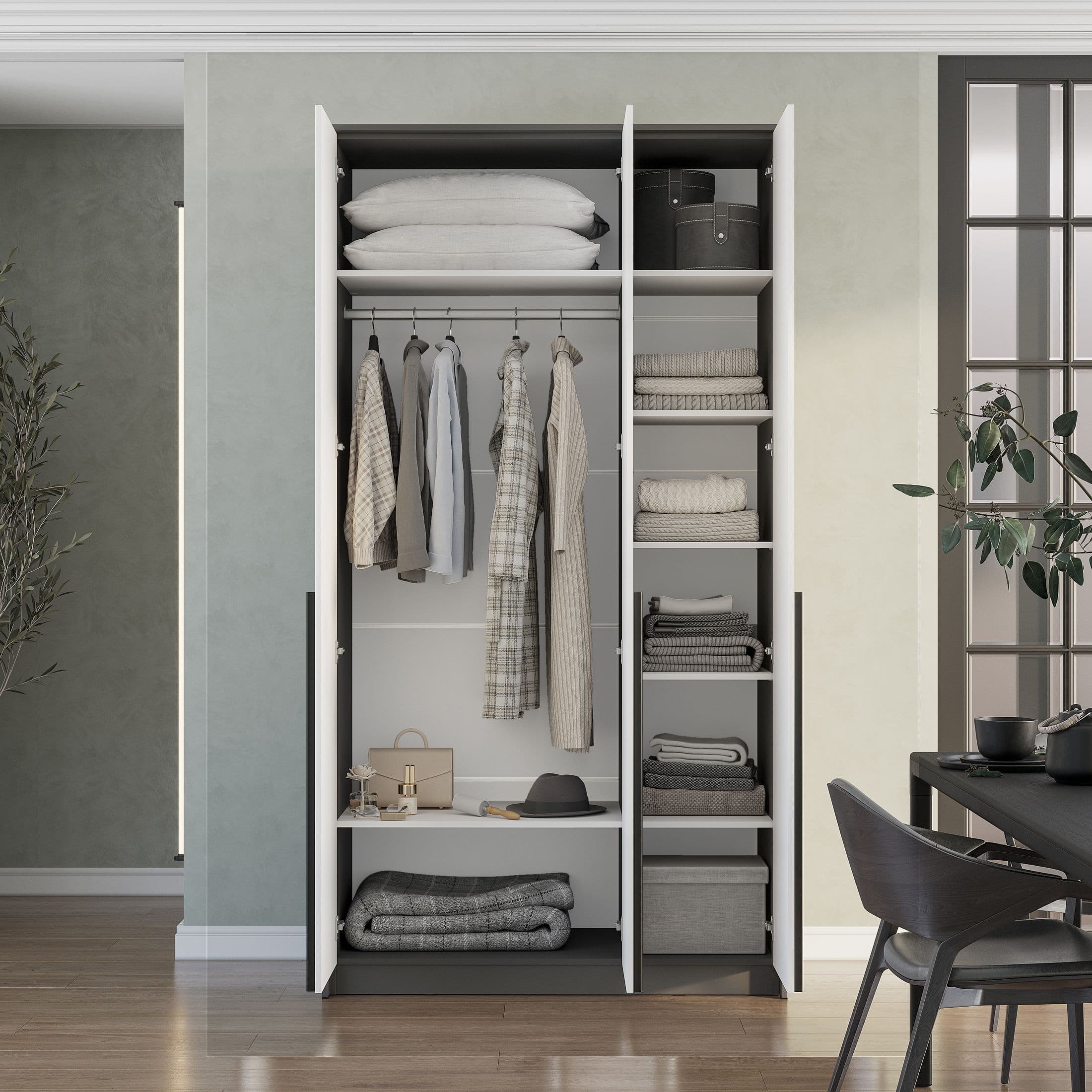 Шкаф 3-х створчатый ШК-10 (Шарм, модульная) - фото 4