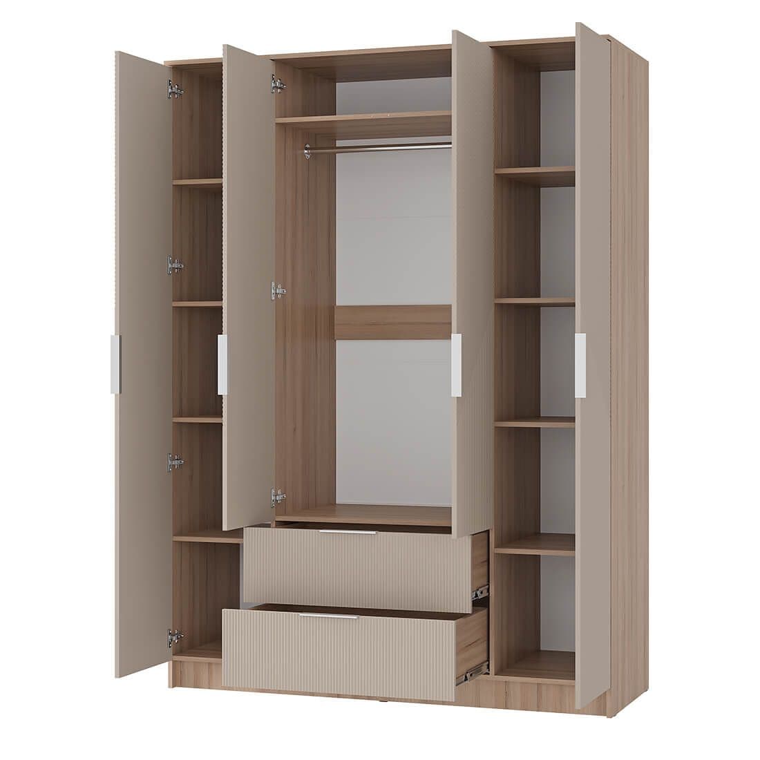 Шкаф 4-х створчатый ШК-11 Эмилия - фото 4