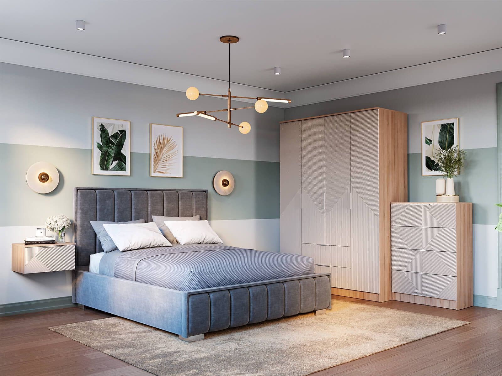 Шкаф 4-х створчатый ШК-11 Эмилия - фото 5