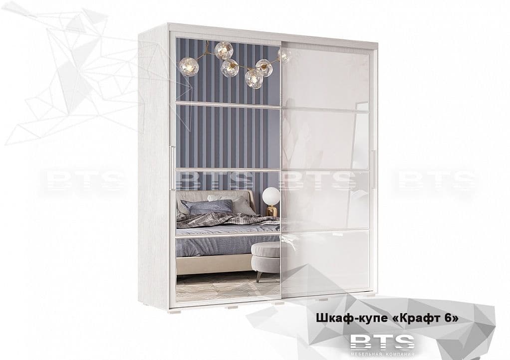 Шкаф-купе Крафт-6 - фото 5