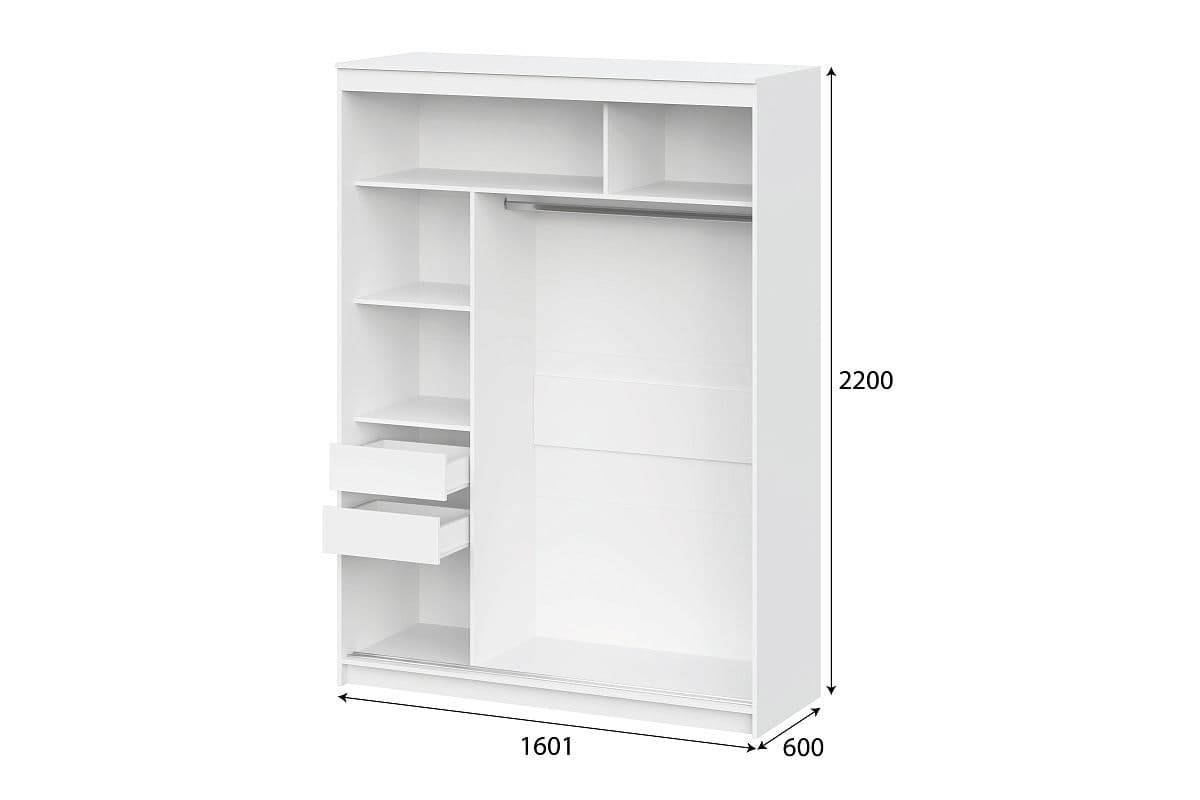 Шкаф-купе ШКП-3 (1,6 м) - фото 3