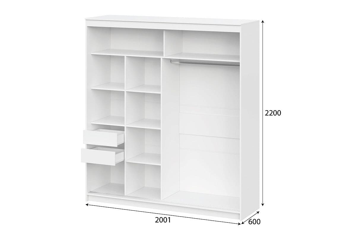 Шкаф-купе ШКП-3 (2,0 м) - фото 3