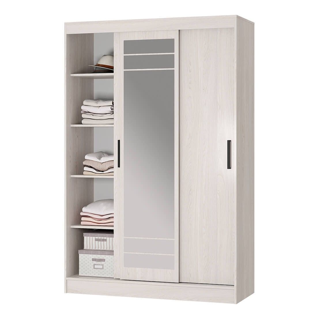 Шкаф-купе Тео ШКК-02 Ясень белый - фото 4
