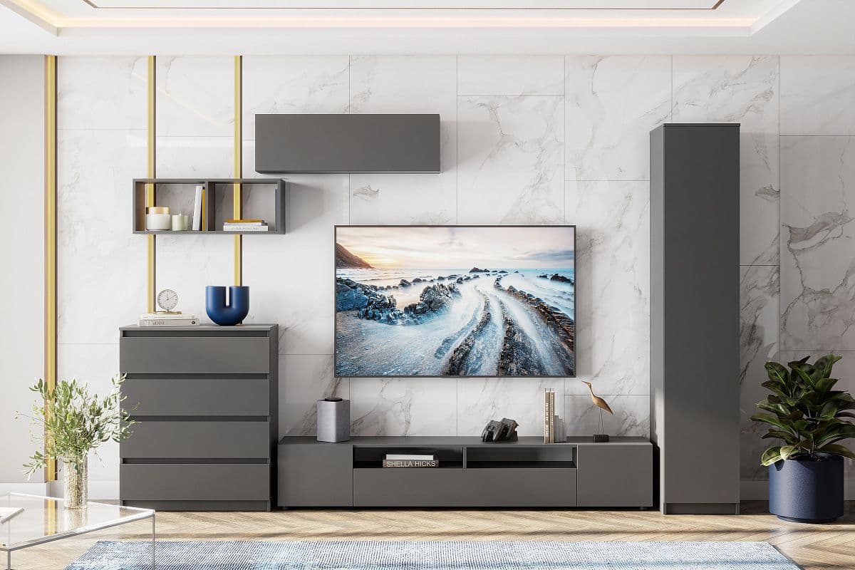 Шкаф навесной (Денвер, модульная) - фото 5