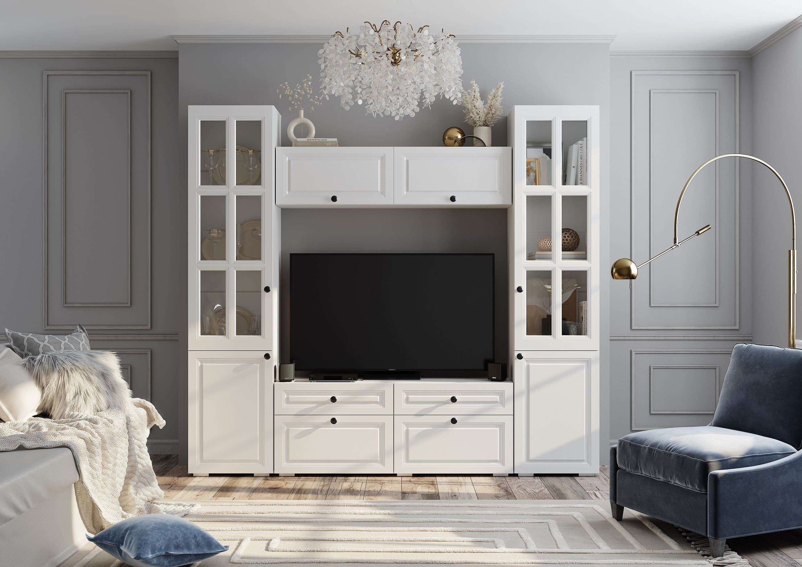 Шкаф навесной ШКН-01 (Софт, модульная) - фото 4