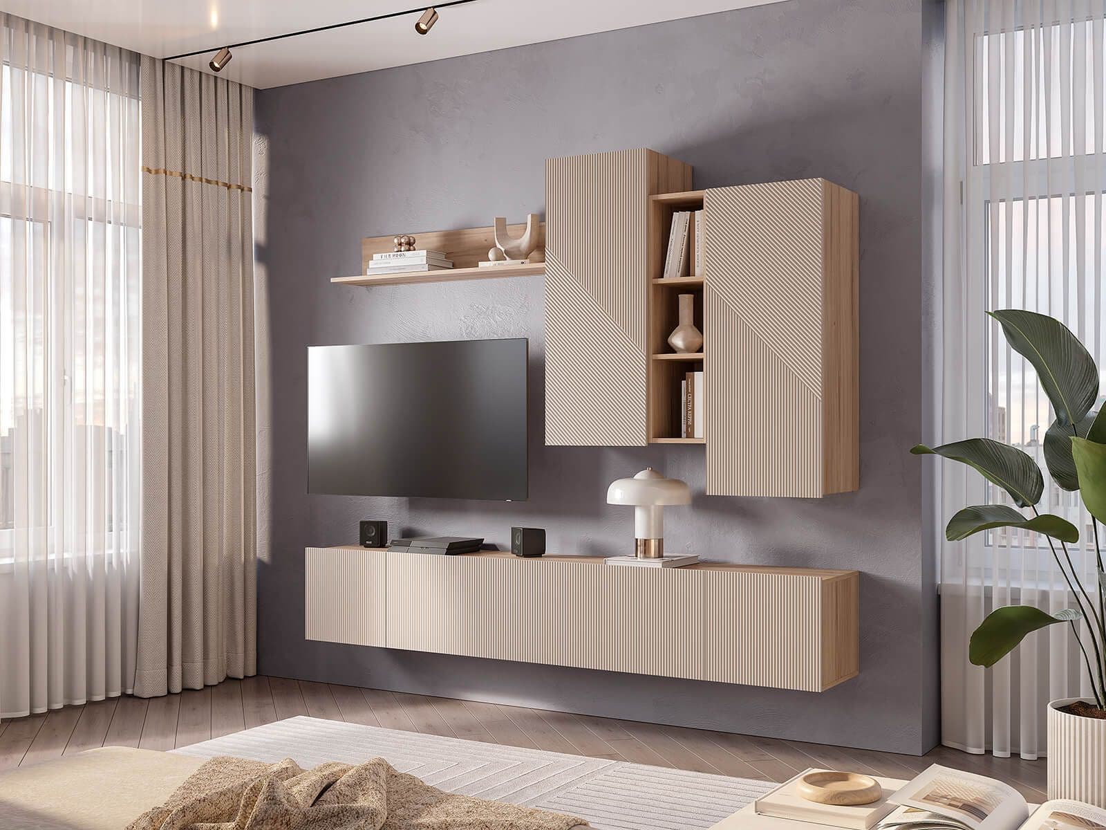 Шкаф навесной ШКН-03 (Эмилия, модульная) - фото 3