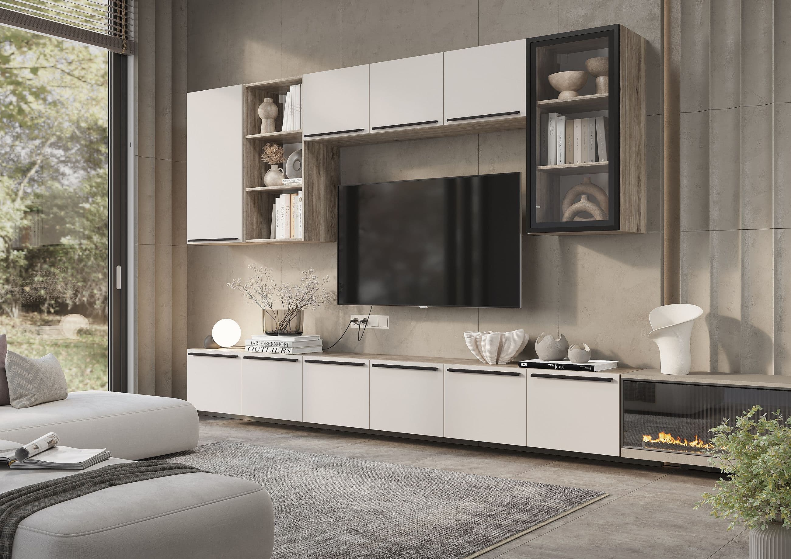 Шкаф навесной ШКН-07 (Урбан, модульная) - фото 3