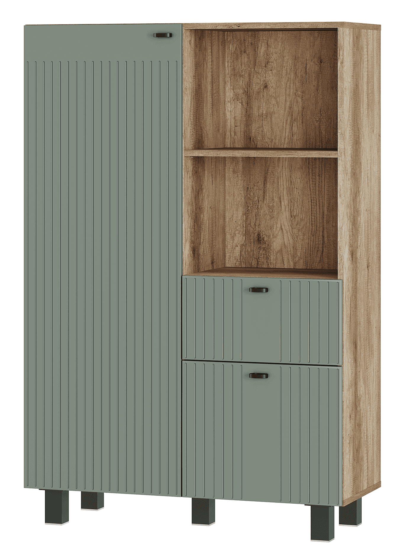 Шкаф ШК-16 (Олива Эвкалипт, модульная)