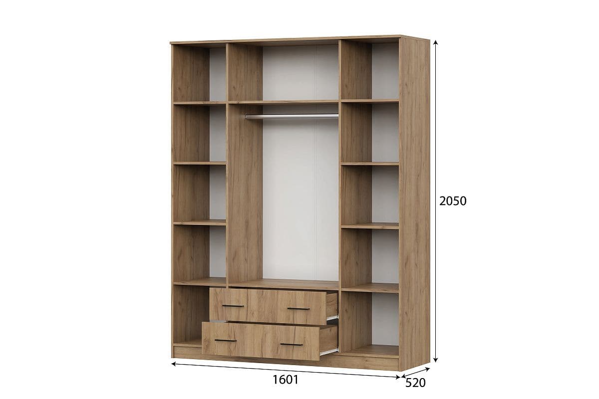 Шкаф ШК-1 Дуб Золотой - фото 4