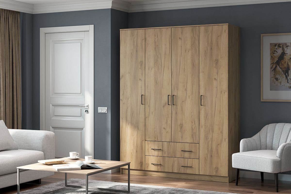 Шкаф ШК-1 Дуб Золотой - фото 5