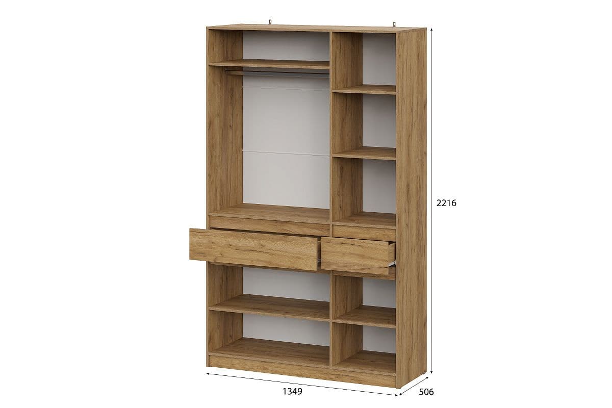 Шкаф трехстворчатый (Авиньон, модульная) - фото 3