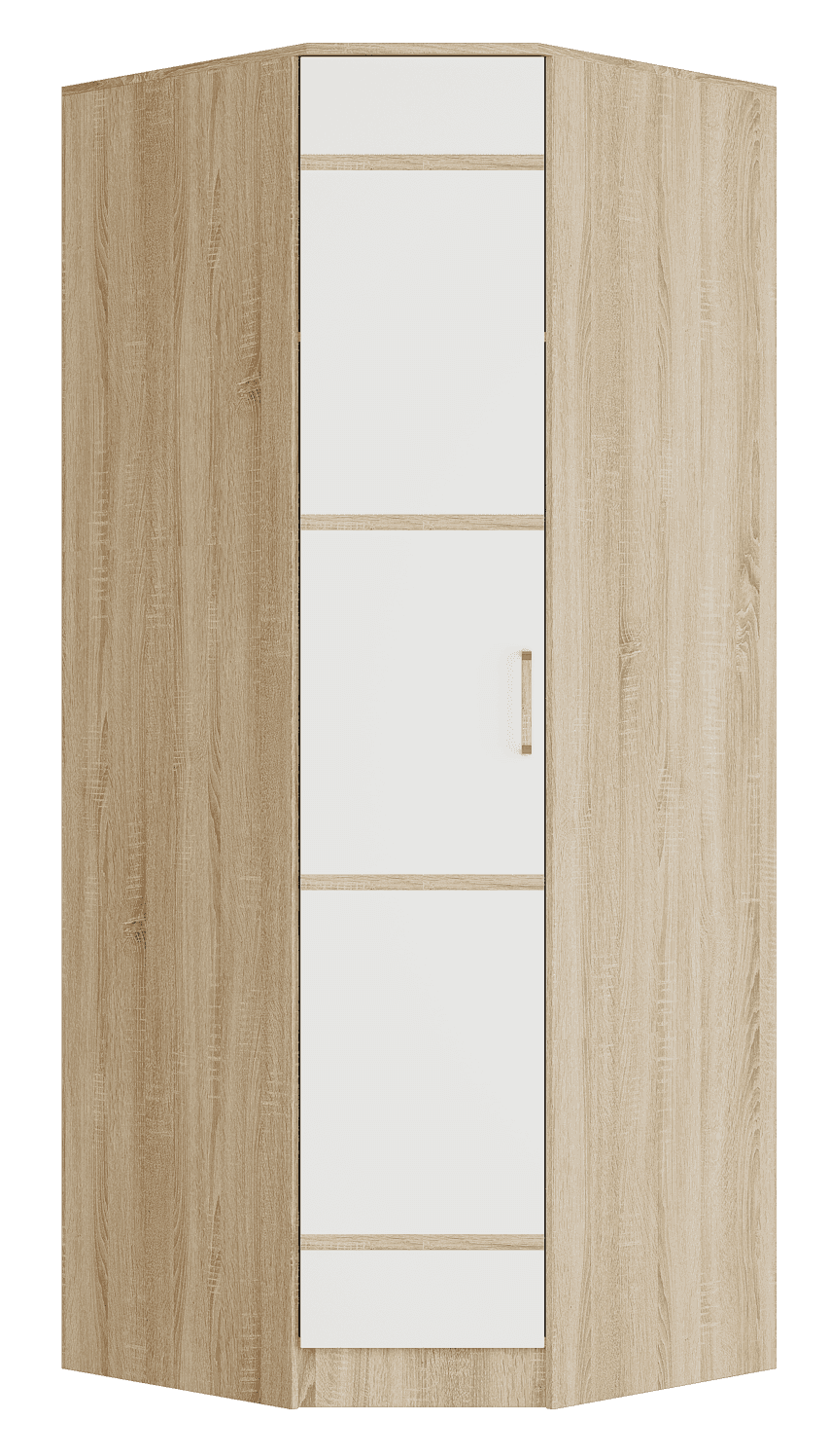 Шкаф угловой (Сакура Сонома, модульная)