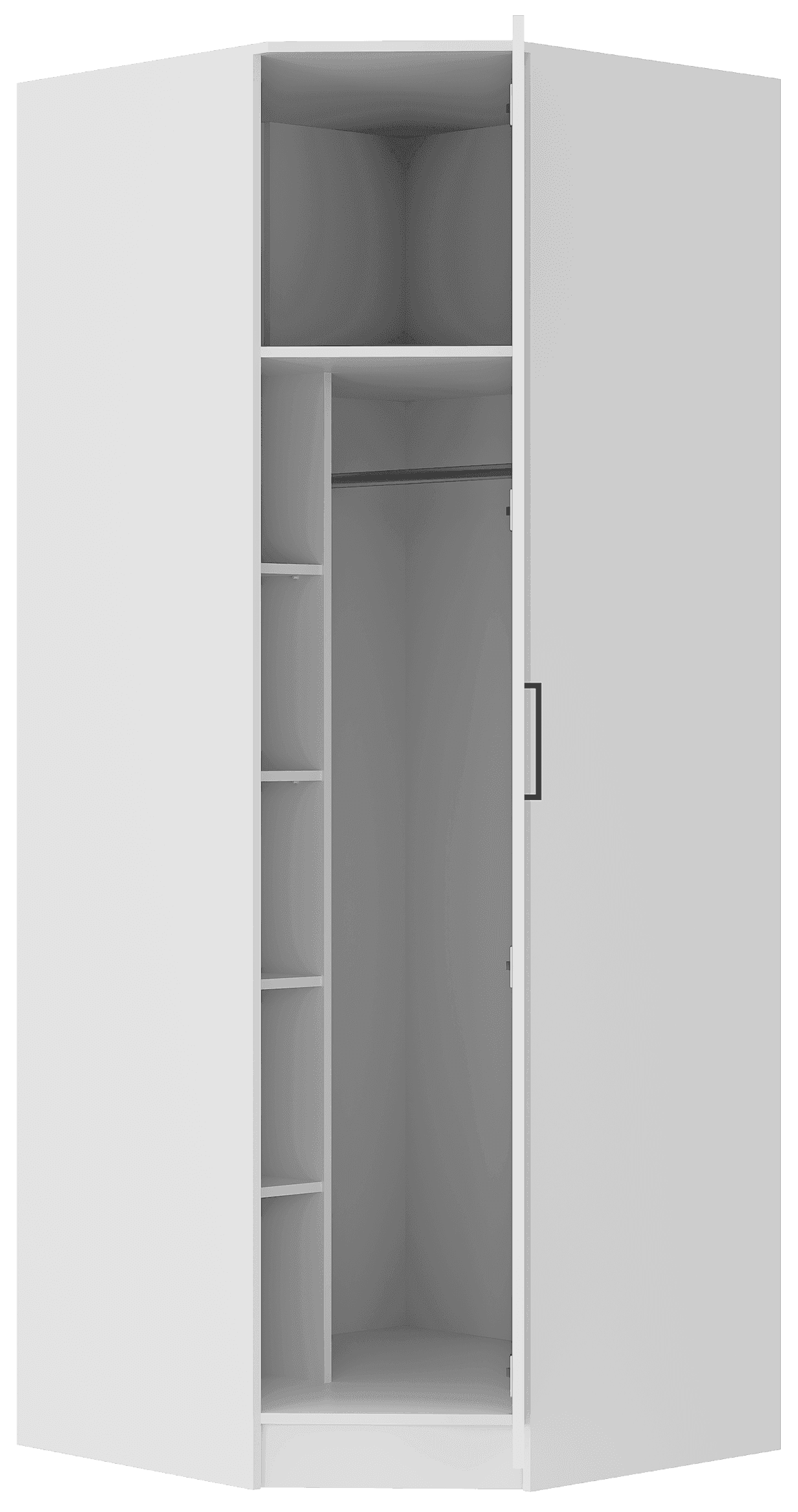 Шкаф угловой ШКУ-04 (Фьюжн, модульная) - фото 2