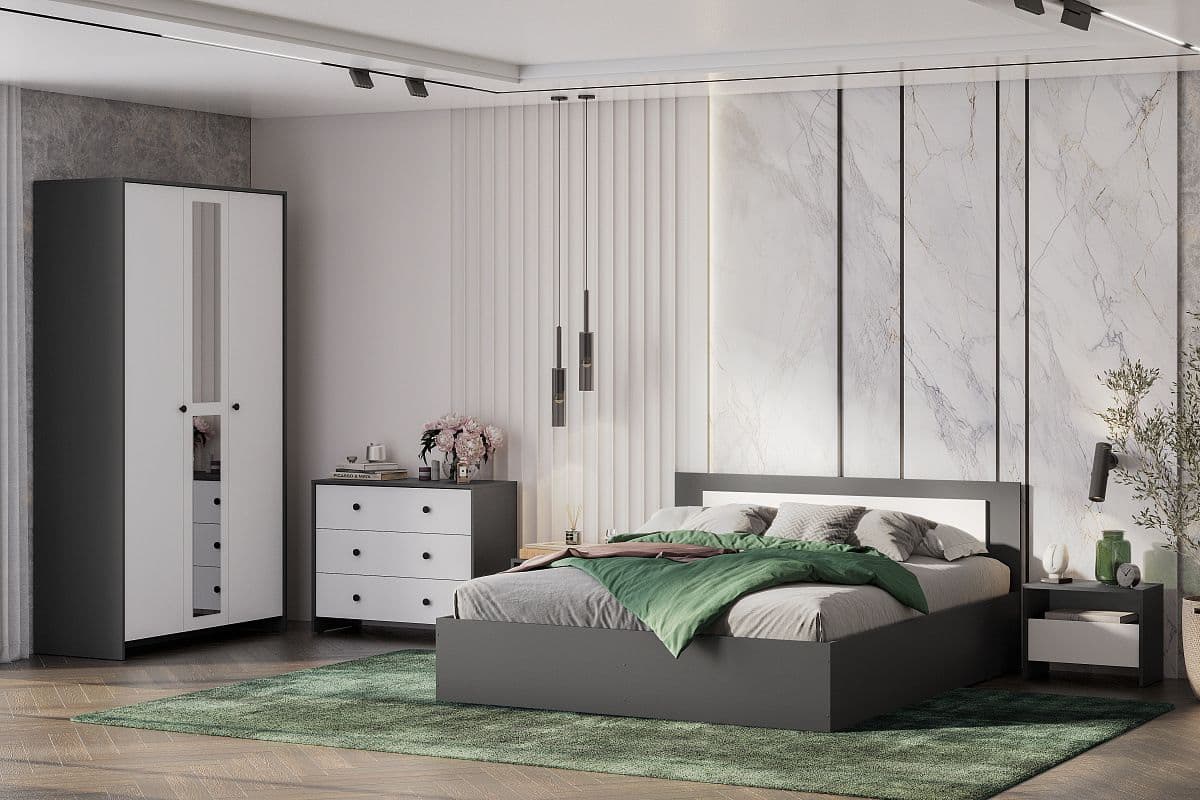 Спальня Дольче Графит