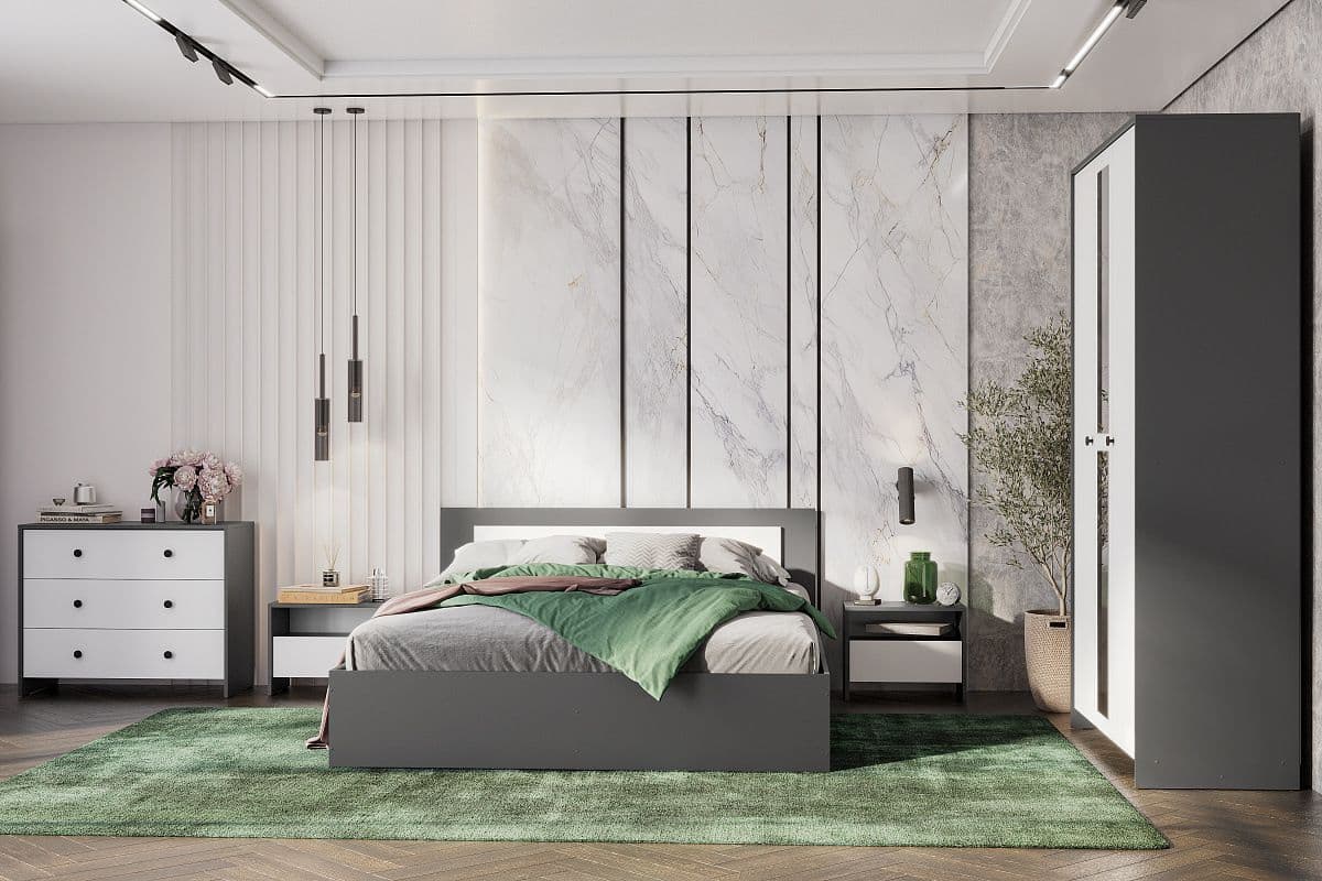 Спальня Дольче Графит - фото 2