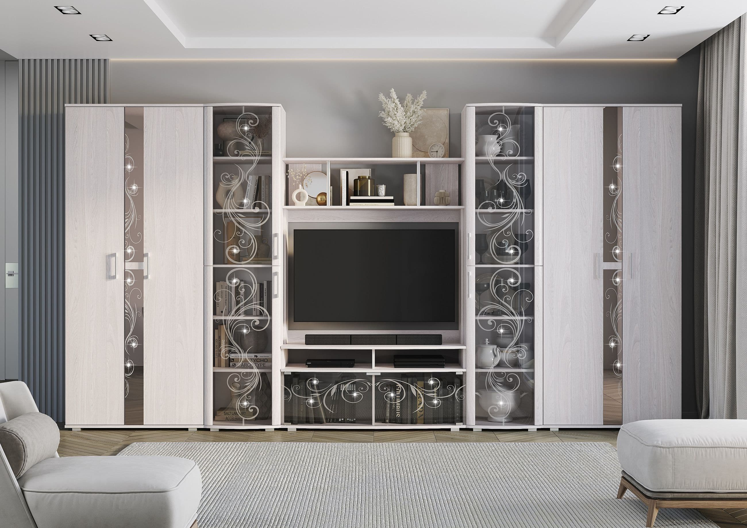 Стеклопенал (Флоренция, модульная) - фото 3