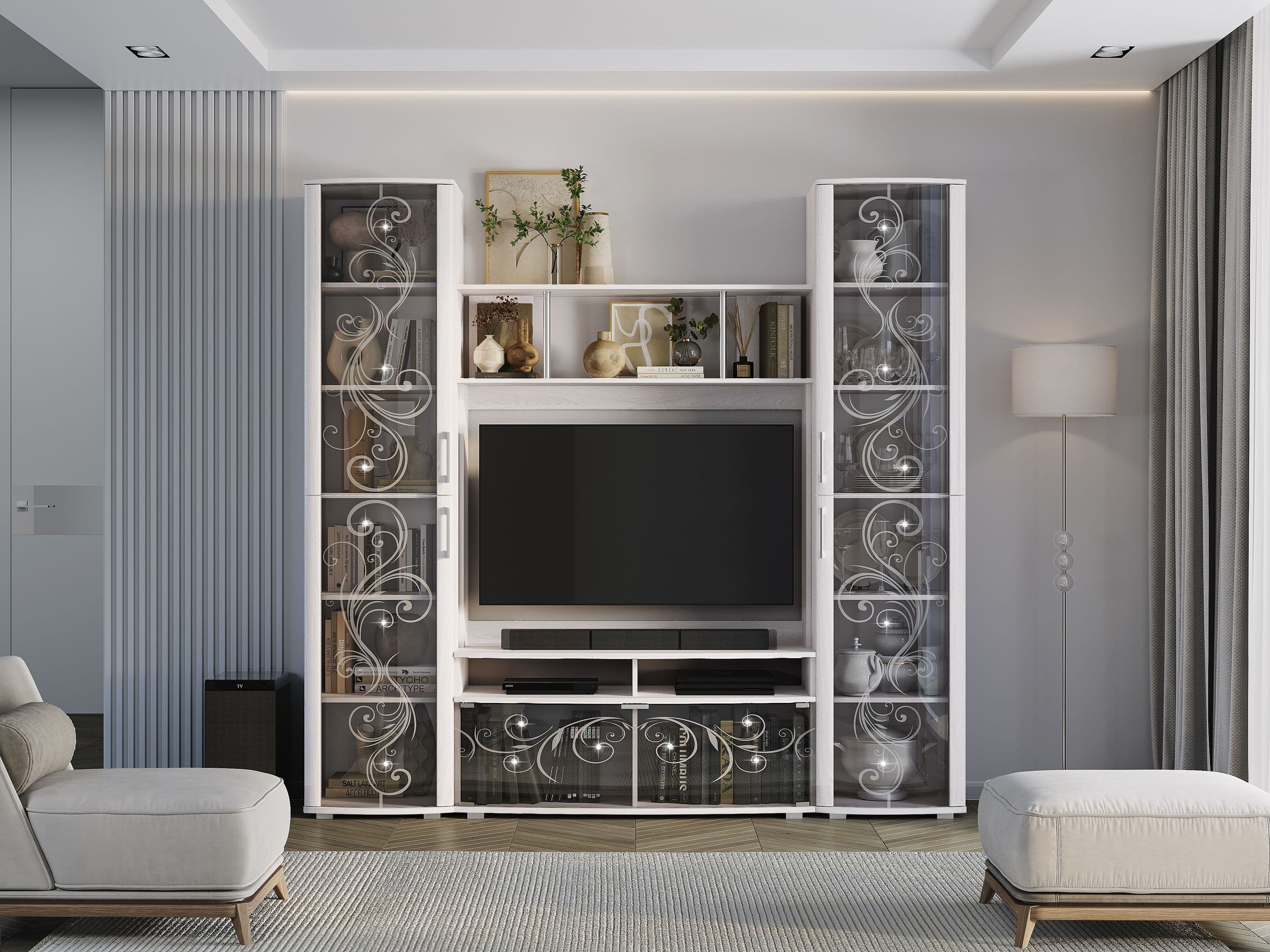 Стеклопенал (Флоренция, модульная) - фото 5