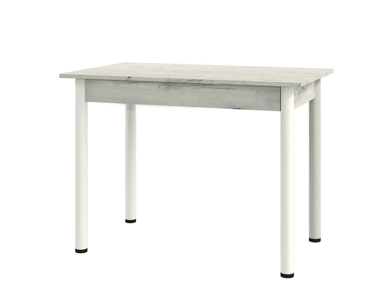 Стол обеденный СО-3 Дуб крафт белый