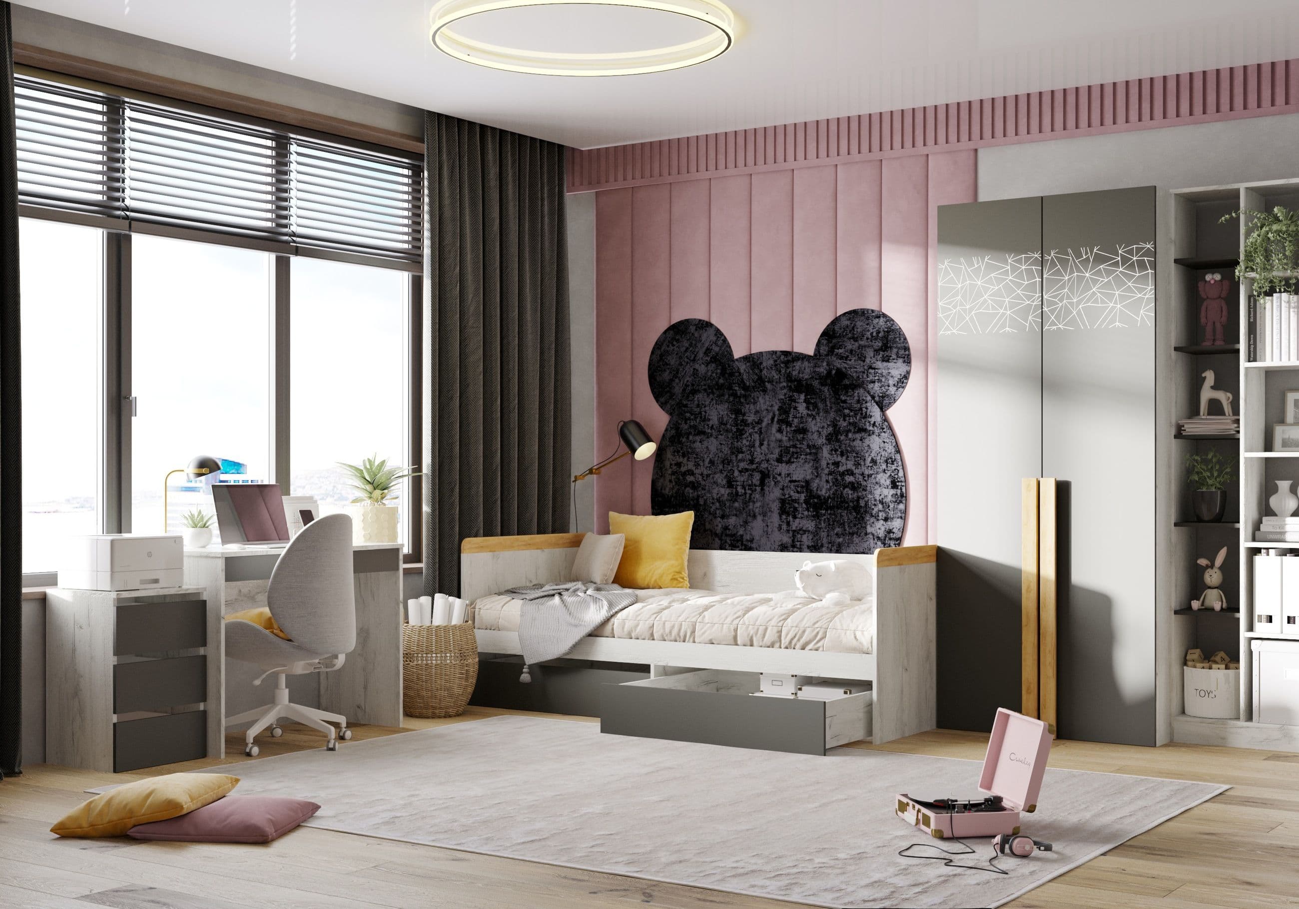 Стол письменный сек. 3 (Кент-1, модульная) - фото 4