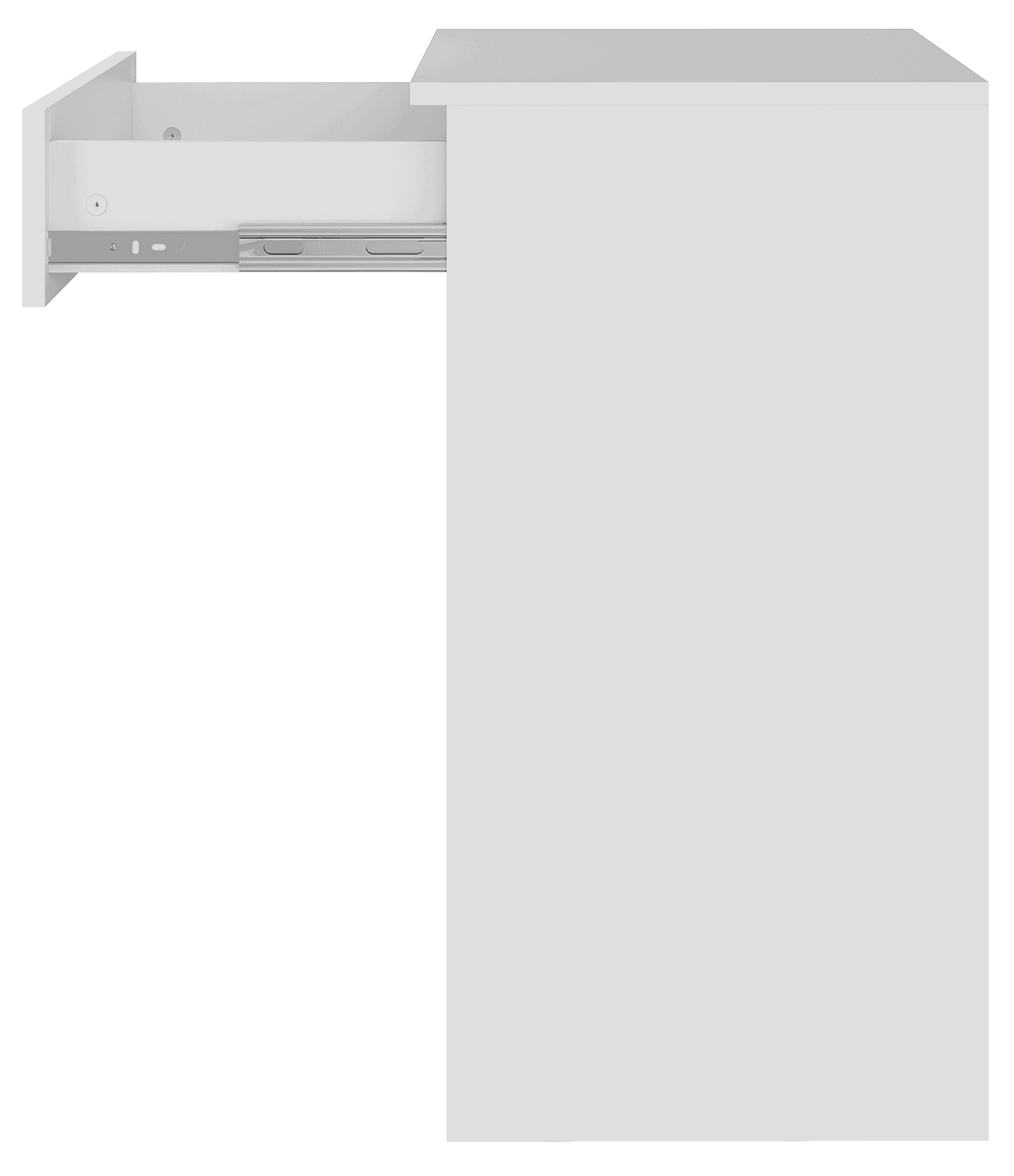 Стол туалетный СТ-02 (Фьюжн, модульная) - фото 4