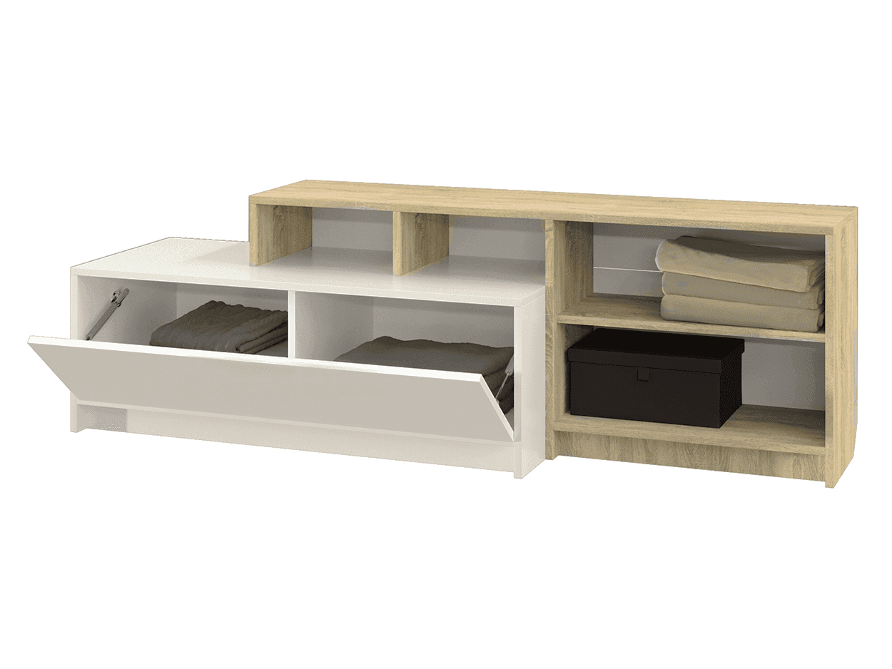 Тумба под ТВ (с выступом) сек. № 25 Эдем-1 - фото 2