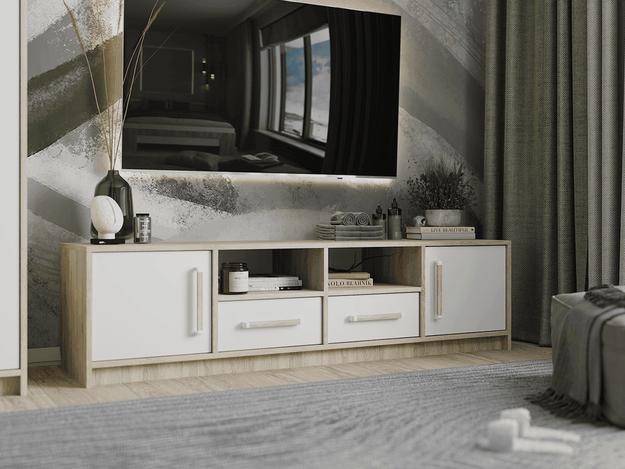 Тумба под ТВ сек. № 27 (Эдем-1, модульная) - фото 3