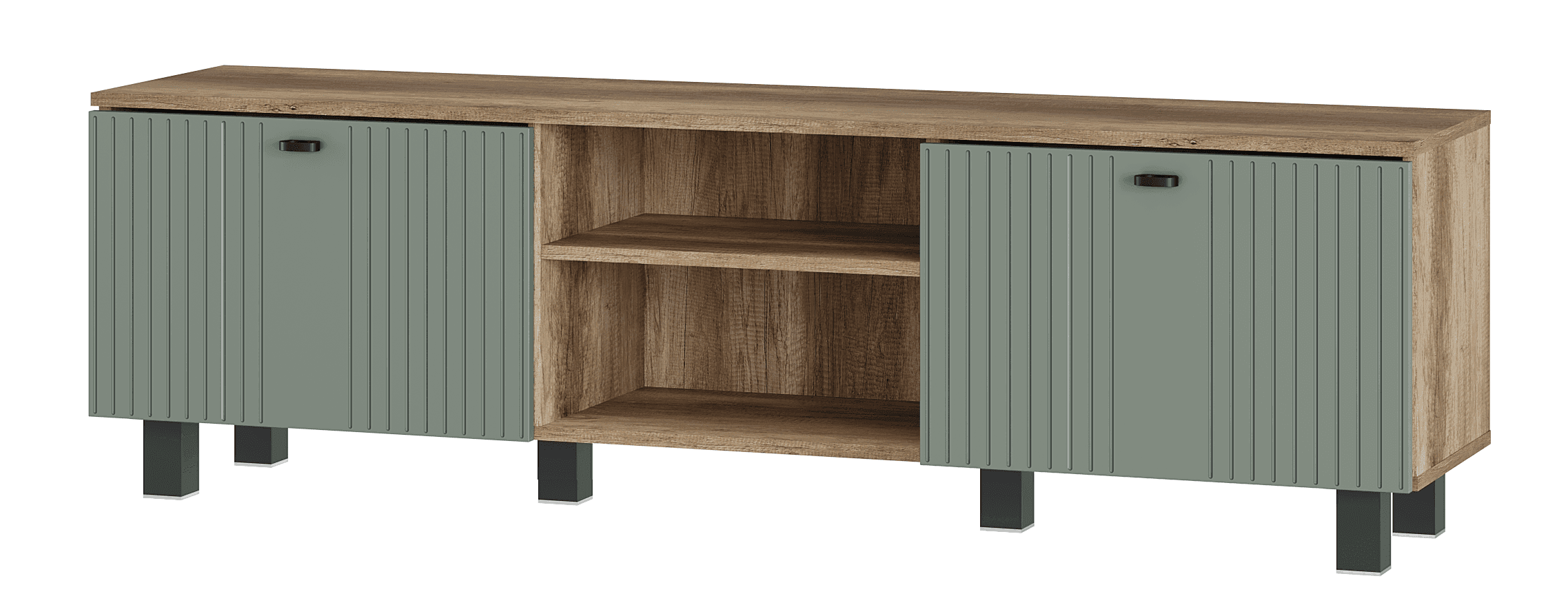 Тумба под ТВ ТБ-09 (Олива Эвкалипт, модульная)