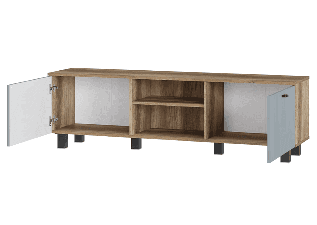 Тумба под ТВ ТБ-09 (Олива Шарли бриз, модульная) - фото 3