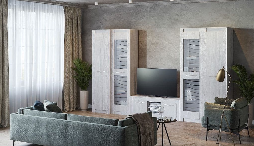 Тумба под ТВ ТБ-27 (Монако, модульная) - фото 4