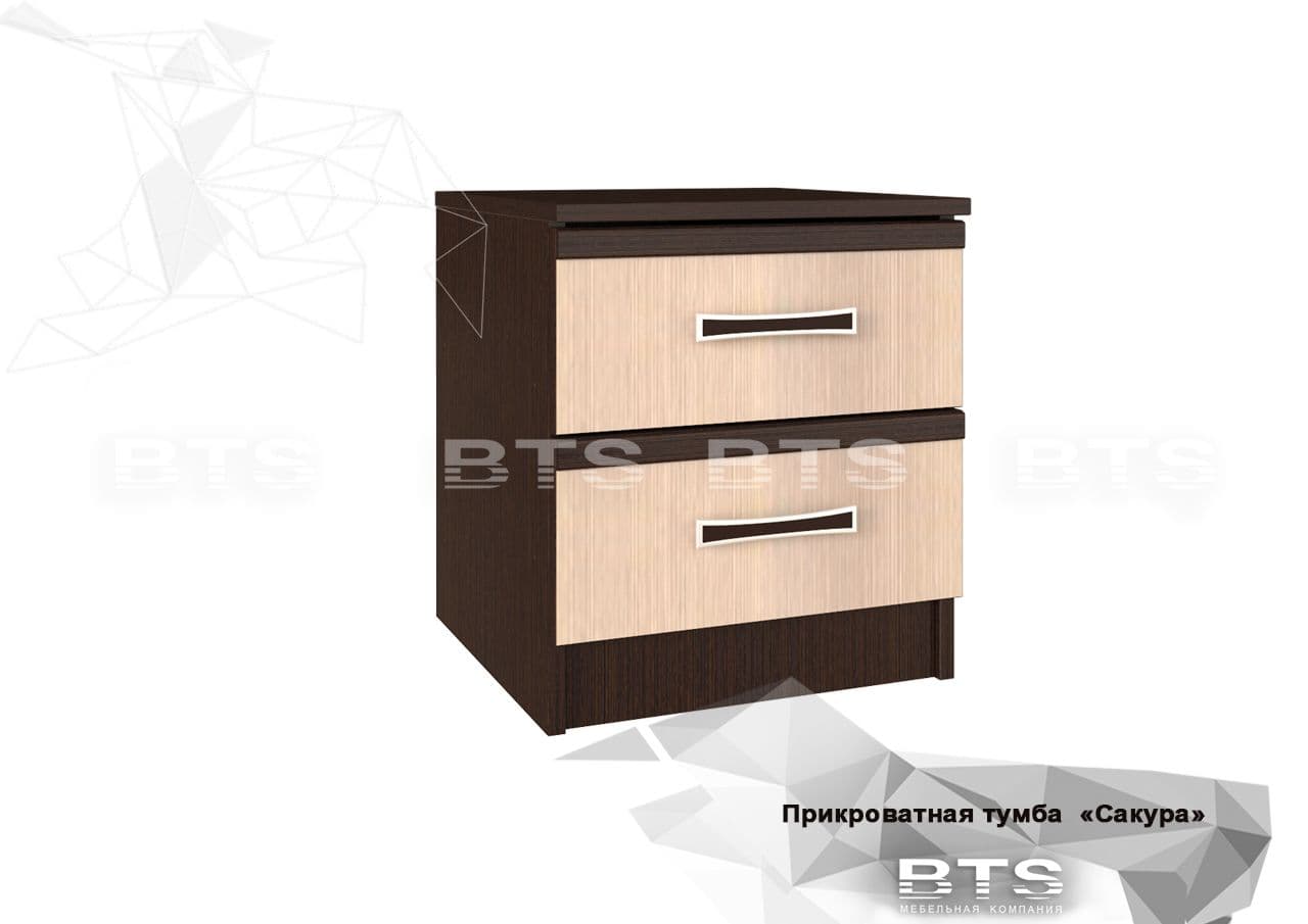 Тумбы (2 шт.) (Сакура, модульная)