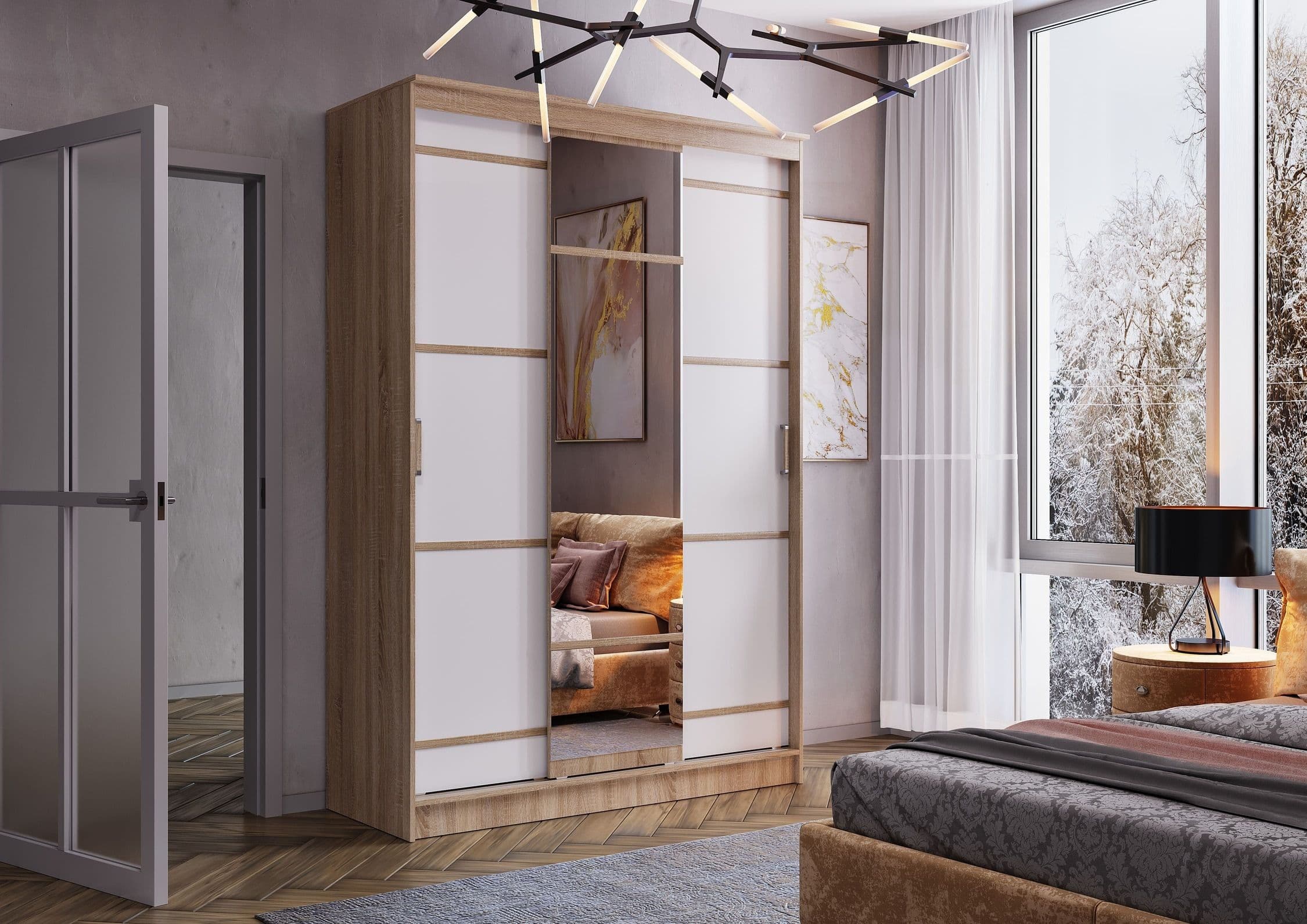 Тумбы (2 шт.) (Сакура Сонома, модульная) - фото 4